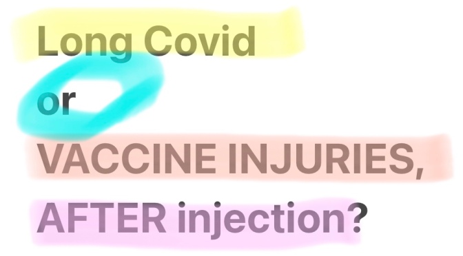 Which Symptoms of Long Covid after Covid-19 Injections are in fact Vaccine-Induced Injuries?